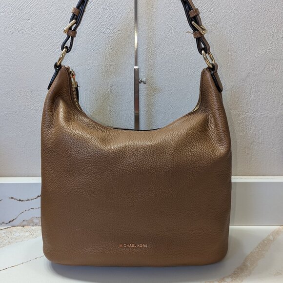 Michael Kors leather hobo shoulder bag. EUC! - Picture 1 of 7